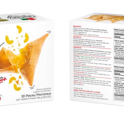 Mezban Mac N Cheese Samosa (Pack of 20 pcs)