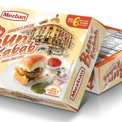 Mezban Bun Kebab (With Daal Shami & Chutnies)