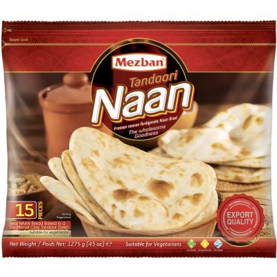 Mezban Tandoori Naan Bulk Pack (15 Pcs)