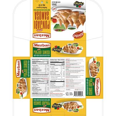 Punjabi Samosa Jumbo 85Gms 20 Pcs (Card Box)