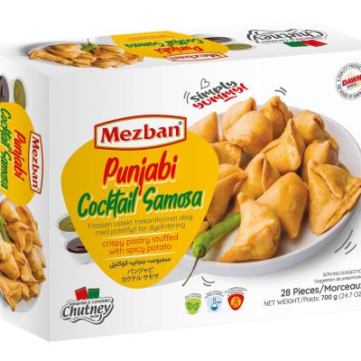 Mezban Punjabi Cocktail Samosa (Pack of 28 Pcs)
