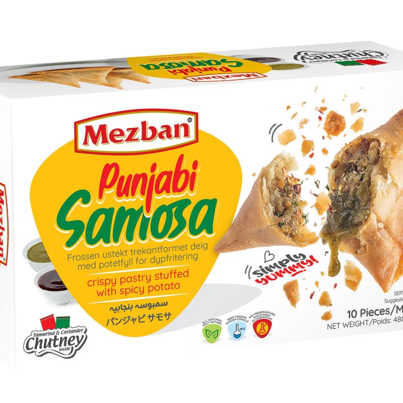 Punjabi Samosa Jumbo 75Gms (Card Box)